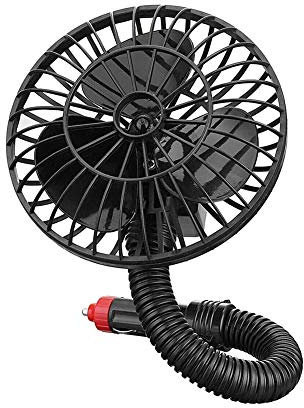 Gofeibao Ventilador Coche Mechero Ventilador Mechero Coche Ventilador de Coche 12v Ventilador del Coche Ventilador de Coche 12v Ventilador para Coche