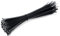 100 Pack of Cable Ties Black | CE Premium UL Nylon Strong Zip Ties, Extra Thick Cable Ties, Bicycle Tie Wrap, DIY Home Garage Office and Workshop | Heavy Duty Self Locking (200 x 2.5mm)
