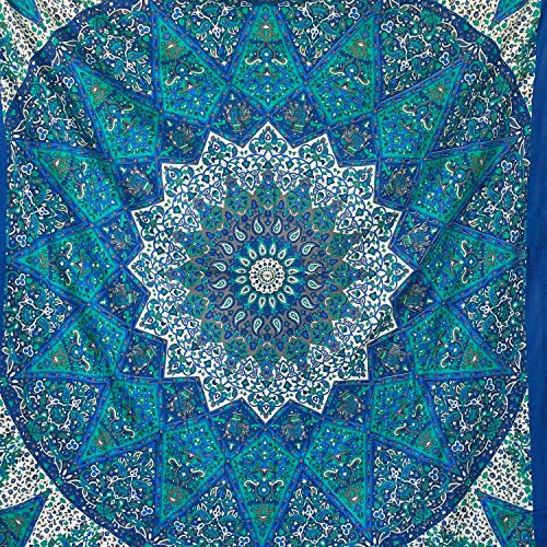 MOMOMUS Picknickdecke Groß für Strand - Dünn, Sandabweisend, XXL - Sandfreie Stranddecke, Strandmatte Sandfrei oder Leichte Campingdecke Outdoor für Picknick - Blau, 210x230 cm