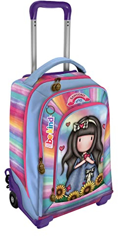 SANTORO Rucksack Trolley Gorjuss Be Kind To Yourself, mehrfarbig, Durchschnittlich