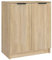 vidaXL Schuhschrank Schuhregal Schuhablage Schuhständer Schuhaufbewahrung Schuhtruhe Schuhorganizer Flurschrank Sonoma-Eiche 59x35x70cm Holzwerkstoff