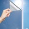 OFHome Window Film Privacy One Way Clear, UV Reflective Mirror Tint for Home and Office, Sun Blocking Anti Glare Heat Control Self-Adhesive Door Glass Windows Tinting, Silver, 90x200cm