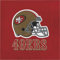 Trendware San Francisco 49ers Servietten, 48 Stück