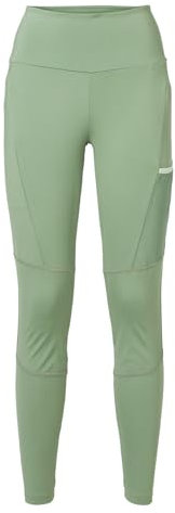 VAUDE Damen Women's Scopi Tights Ii Hose, Willow Green, 44 Slim EU
