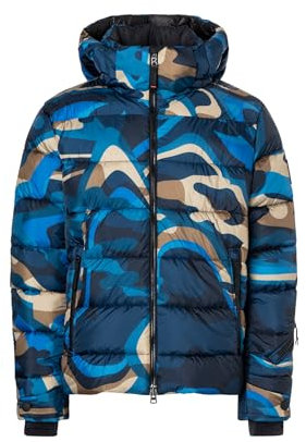 FIRE & ICE Bogner Mens Luka2 Ii Blau - Hochwertige wasserabweisende Herren Jacke, Größe 50 - Farbe Deepest Navy