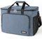 unycos - Bolsa Térmica Porta Alimentos【20L】 Nevera Portátil, Lunch Box Impermeable, Hermética e Isotérmica, Porta Fiambrera para Almuerzo, Oficina, Viaje, Pícnic o Colegio (Azul Claro)
