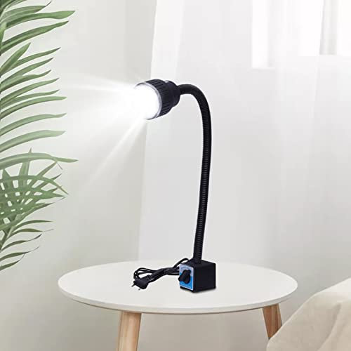 Led Magnetische Arbeitsleuchte, 10 W Arbeitsleuchte Flexibel CNC, 24V Lumen Arbeitslicht, Industrielle Beleuchtung, für CNC Industrielle Werkbank Handwerk Nähmaschine