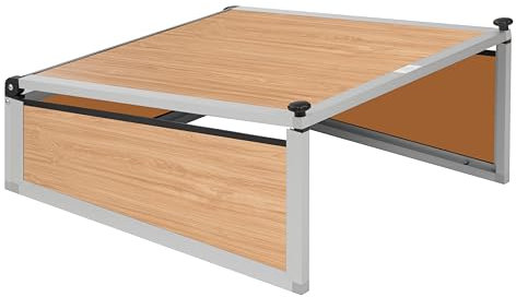 PreGaRo® PG468Ar - Garage per robot tosaerba con tetto pieghevole, dimensioni interne 74 x 62 x 24 x 32 (L x P x A)