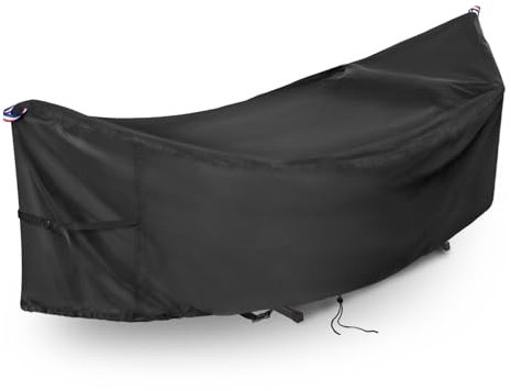 Loenel Wasserdichte Hängemattenabdeckung für 383,5 cm L x 142,2 cm B x 94 cm H