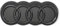 Audi 8Y08536003FZ Ringe Zeichen vorn Kühlergrill Black Edition Emblem Logo, schwarz/anthrazit *** nur für Facelift ab Produktion Februar 2024 ***