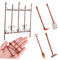 PHENOFICE 5 STK Ornamente bauernhofspielzeug Farm Spielzeug bastelzeug handwerkskunst staketenzäune Gartenhandspaten Mini- Zen-Garten-Sand-Kit Landschaftsmodell Handrechenmodell Eisen