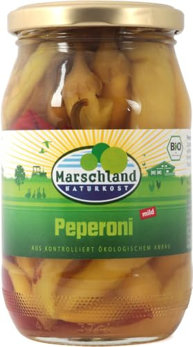 Bio-Peperoni, mild Gl. MARSCHLAND 18 x 320 g