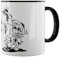 Äffle und Pferdle Medium Kaffeebecher Subber druff!