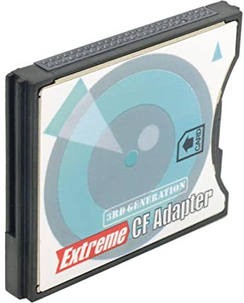 for MMC SD to CF Card Reader Sleeve Supports Wireless Wifi SD Card Type II Adapter SLR Thick Card Adapter Sleeve