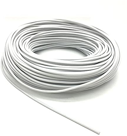 1pc Infrared Carbon Underfloor Heating Cable - 10-100m Warm Floor Heating Wire, 24K 17ohm/m, Thick 3/4mm(3MM*30 M)