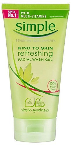 Simple Kind to Skin Refreshing Facial Wash Gel (150ml) by Simple