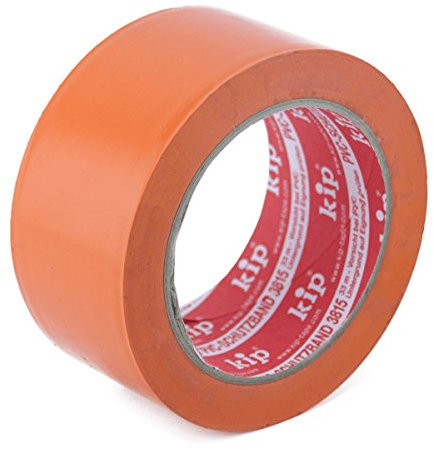 Kip 317 Pvc-Schutzband – Glatt, Orange 50mm x 33m