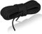 NewDoar Corde d'escalade Statique 10mm(3/8in) Corde de Cordon Accessoire à Double Tresse pour Prusik Hauling Dragginge (Noir 10mm,50ft)