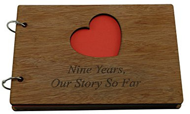 9 Years Our Story So Far – Sammelalbum, Fotoalbum oder Notizbuch, Idee zum 9. Jahrestag