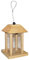 Ryom Vogelfutter-Station Bamboo-Single Vogelhaus Wildvogel-Futterhaus aus Bambus, zum Hängen, 19x19x30cm