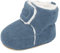 MASOCIO Stivali da Neve Neonato Stivaletti Invernali Neonata Inverno Scarpine Scarpe Primi Passi Bimbo Pantofole Babbucce Bambino Blu Navy Taglia 20 12-18 Mesi