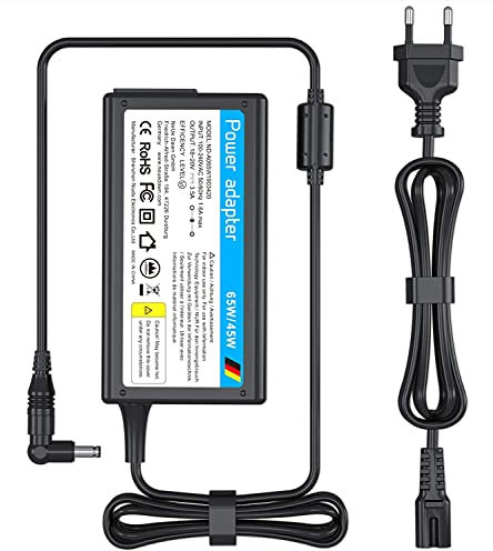 65W Alimentatore Caricatore PC Portatile per Acer Aspire 1 3 5 E15 E14 E17 ES1 E1 E3 E5 A315 A311 A114 A515 A517 V3 V5 V7 V15 F5 PA-1650-02 PA-1700-02/TravelMate Series,Adattatore:5.5X1.7mm