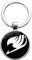 Fashion Fairy Tail Gilde Schlüsselanhänger einfach modern Japan Anime Icon Schlüsselanhänger Kind Geschenk Schlüsseltasche Unisex Cosplay Schmuck