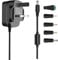 TKDY 18V 1A AC DC Power Supply Adapter, 18 Volt 1000mA 800mA 750mA 500mA 400mA for Most 18V Electronics,Center Positive (Not for drill or guitar, Not battery charger)