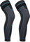 Supporto Ginocchio Lunge 2 Pezzi Antiscivolo Tutore Ginocchio Compressione Tracolla Regolabile Fascia Per Ginocchio Per Menisco, Artrite, ACL, Sport (blu, L)