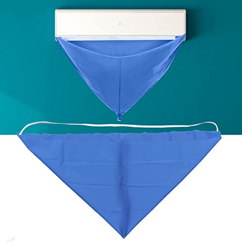 Kuuleyn Mini Split Bag, Split Air Conditioner Cleaning Cover, Air Conditioner Cleaning Cover Portable Split Air Conditioner Water Bag Home Dustproof Filter Cleaning Tools