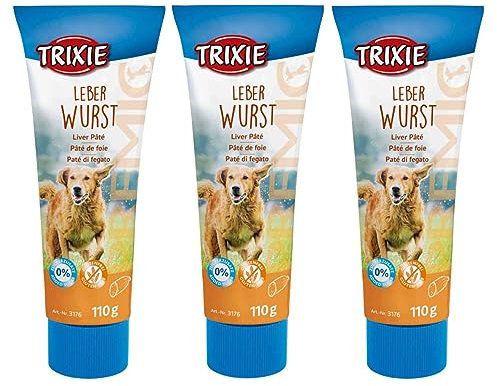 3 PACK TRIXIE PREMIO PASTE LIVER PATE DOG TREAT PASTE DELICIOUS SNACK 110G