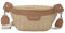BIOSA Sac banane en paille pour femme, sacs en paille modernes avec large bandoulière interchangeable, sac à bandoulière bohème en paille avec bretelles réglables, poches poitrine en paille