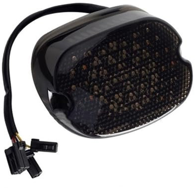 Hinten Rücklicht L-Rücklicht, Bremslicht, getöntes Glas mit Blinker, für Har&Ley Touring, Dyna, Softail, Sportster, CVO, Road King, Electra Glide