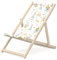 Outentin Kinderliegestuhl für Garten - Premium Liegestuhl Kinder Holz für Balkon und Strand - Sonnenliege für Kinder - Modernes Design - Liegestuhl Outdoor - Motiv Prinzessin