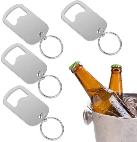 WBZOWRB 4 Pièces Porte-Clés Ouvre-Bouteille De Avion, Ouvre Bouteille, Ouvre-Bouteille De Avion, Porte Clé Décapsuleur, Portable Clé Ouvre-Bouteille, Pour Les Amateurs De Aviation(5 * 3Cm)