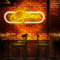 Panneau LED Open Neon - Veilleuse pour décoration d'intérieur - Ouverture USB - Lampe pour chambre à coucher, bar, pub, hôtel, café, restaurant, salle de jeux, art mural - Décoration