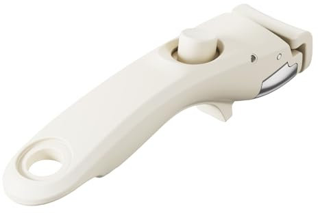 Detachable Handle for 19-piece Ceramic Cookware Sets Removable Handle for Pots and Pans Set, White, BZ210