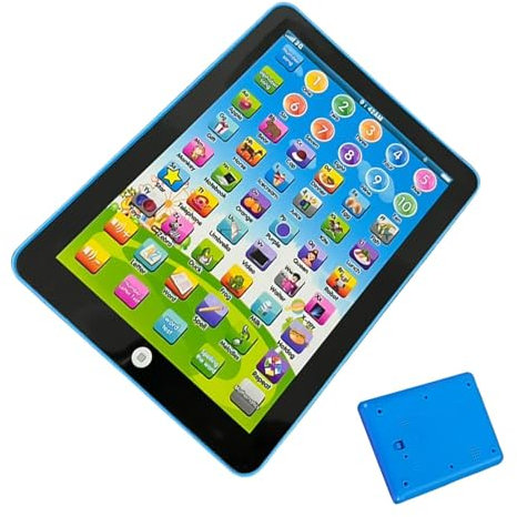 Raypontia Tablet didattico per bambini, Tablet didattico per bambini - Tappetino didattico touch control per bambini - Giocattoli interattivi per l'apprendimento , giocattolo elettronico per lo