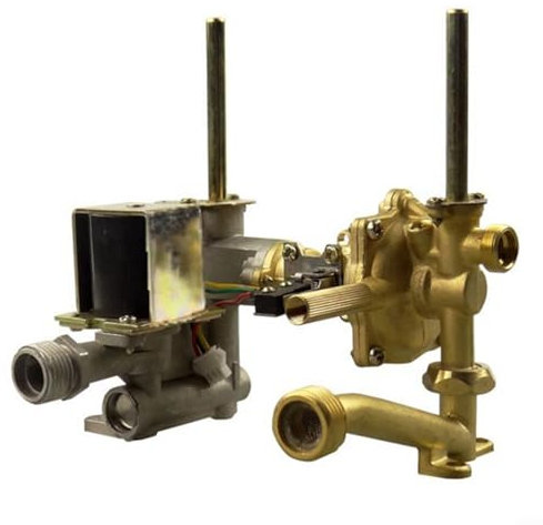 Válvula de enlace de agua y gas, fila fuerte del humo del hogar de la válvula de enlace del vapor de agua del calentador de agua de gas con un comienzo de baja presión para GLP