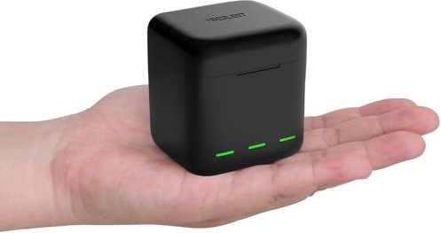 Chargeur de Batterie pour Go Pro Hero 13 Black - Triple Fente de Charge USB - avec câble de Type C - Sac de Transport entièrement Compatible avec Les Accessoires d'origine Go Pro 13