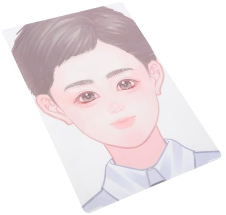 ERINGOGO Tableau De Peinture Visage Réutilisable 1 Pc En Plastique Modèle Pour Entraînement Au Maquillage Outil De Pratique Pour Artistes Lavable Et Portable