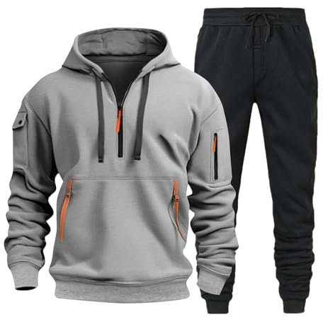 Herren Pullover Set, Fußball Winter Thermo Anzug, Retro Trainingsjacke, Jogging Jacke, Joginanzüge, Homewear, Hoodie, None of Us Tracksuit, Trainingsanzug