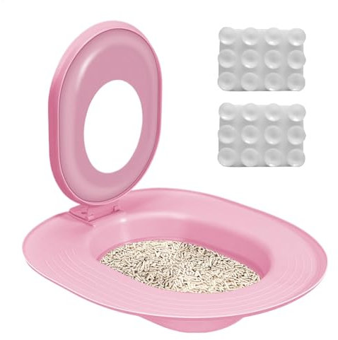 Cat Toilet Training System, Cats Toilet Training Seat Reusable Urinal Potty, Hygiene Trainer For Pet Care, Train Your To Use
