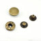 20set Druckknöpfe Bronze, 15mm Metall Druckknopf für Nähen, Kleidung, Brieftasche, Handwerk DIY(Bronze)