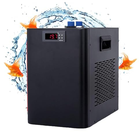 Refroidisseur d'eau silencieux pour plongeon froid et bain de glace, convient pour la culture de plantes aquatiques et d'aquariums