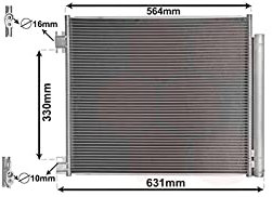 Van Wezel 13015701 Condenseur avec Bouteille