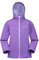 Mountain Warehouse Exodus wasserdichte Windjacke Kinder Softshell - leichte Regenjacke Kinder, atmungsaktive, wasserfeste Jacke, Kinderregenjacke Hell-Lila Kinder 128 DE (7-8 Jahre)