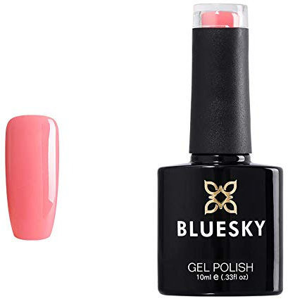 Bluesky Gel Polish, Rosebud, 80511, 10 ml, Gel Soluble Nail Polish, Pink, Pastel, Peach, Curing Under UV/LED Lamp Required) Pack of 1 (x)