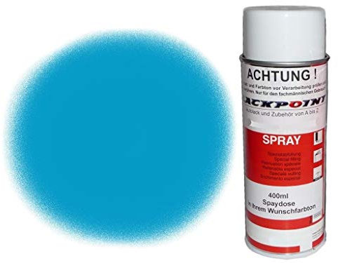 Lackpoint Spraydose 1K Autolack DDR Trabant Olympiablau 400ml