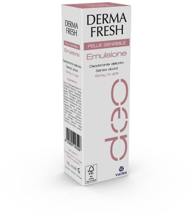 Dermafresh Empfindliche Haut, Emulsion Deo-Spray, sanft, kein Gas, 75 ml